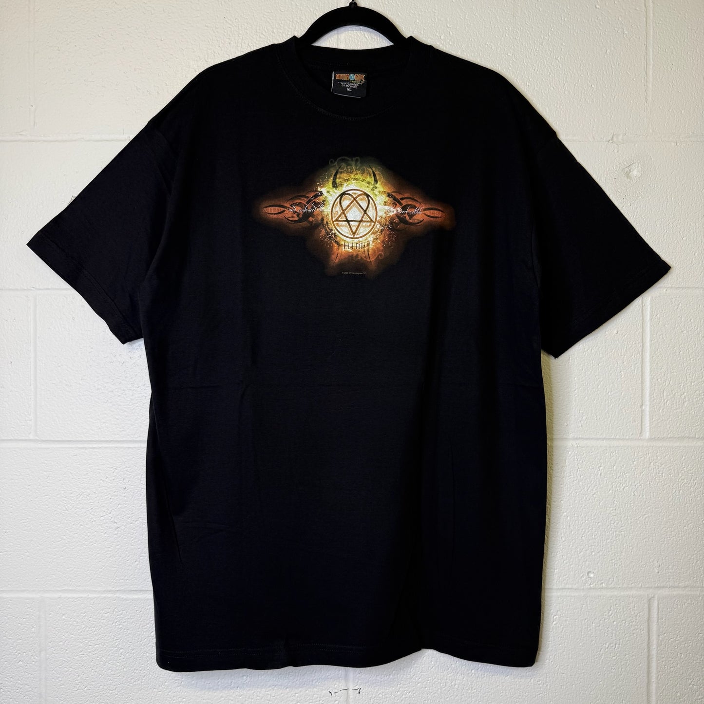 2006 HIM Heartagram T-Shirt Sz XL  (B2049)