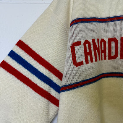 90's Montreal Canadiens Knit Crewneck NHL Sz XL (B1690)