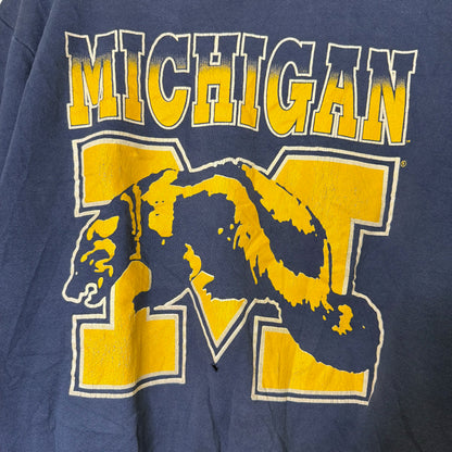 90s Michigan Wolverines NCAA Crewneck Sz L (B2454)