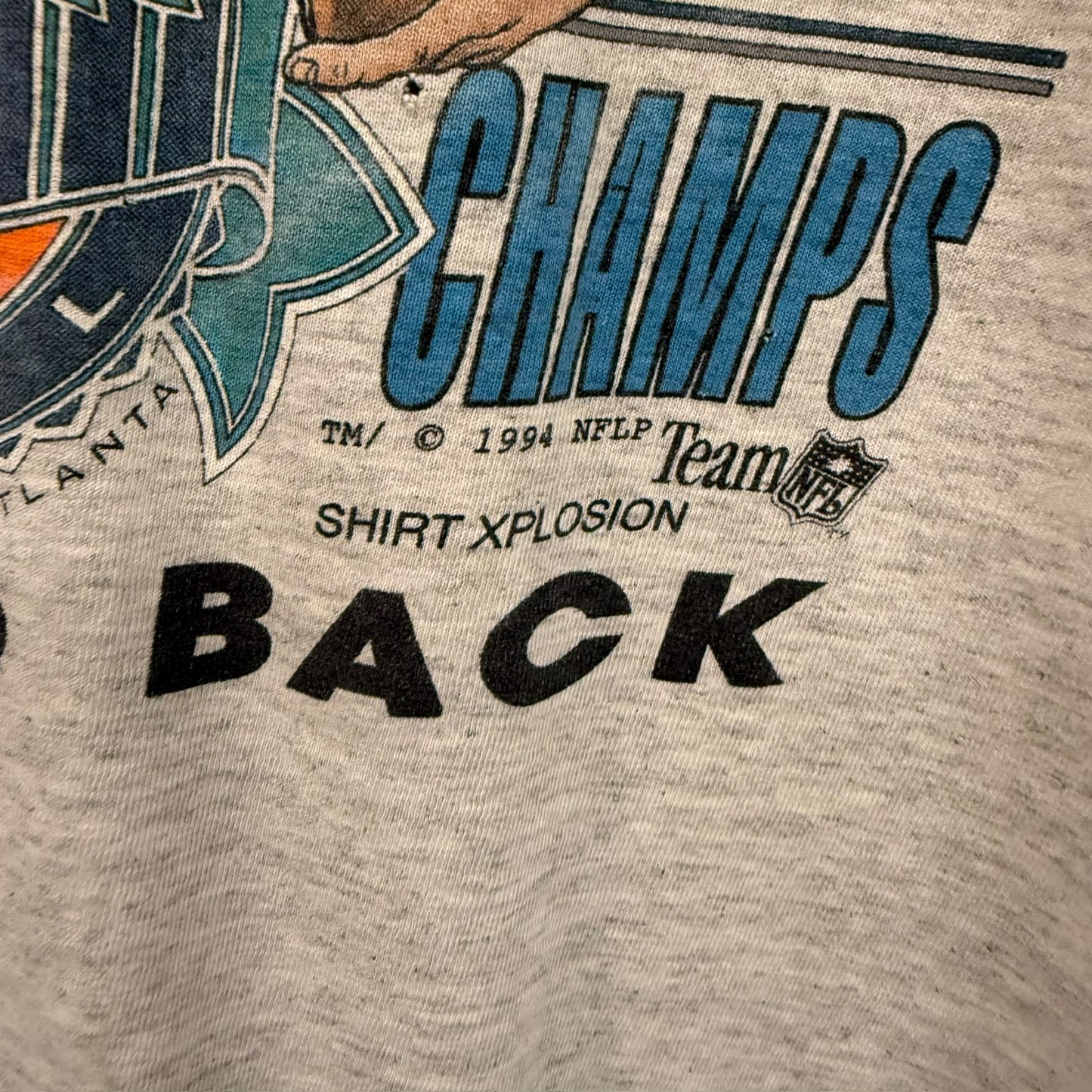 1994 Dallas Cowboys NFL Xplosion Caricature T-Shirt Sz L (B1056)