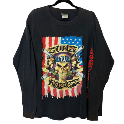 1991 Guns n Roses Long Sleeve Shirt Sz XL