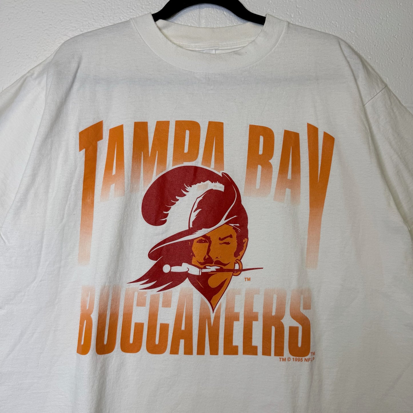 1995 Tampa Bay Buccaneers NFL T-Shirt Sz XL (B2118)