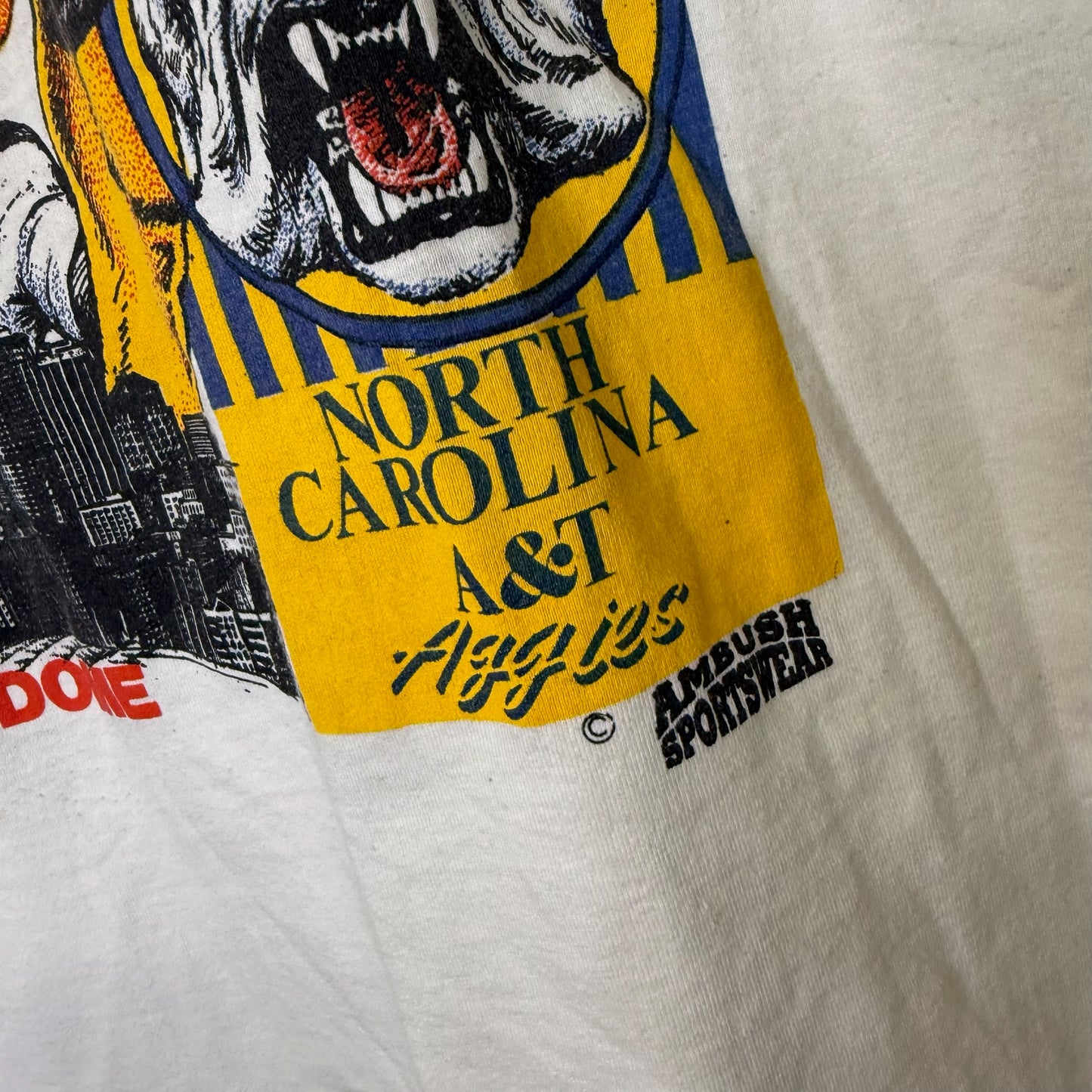 90s Circle City Classic NCAA Jaguars vs Aggies T-Shirt Sz XXL (B2906)