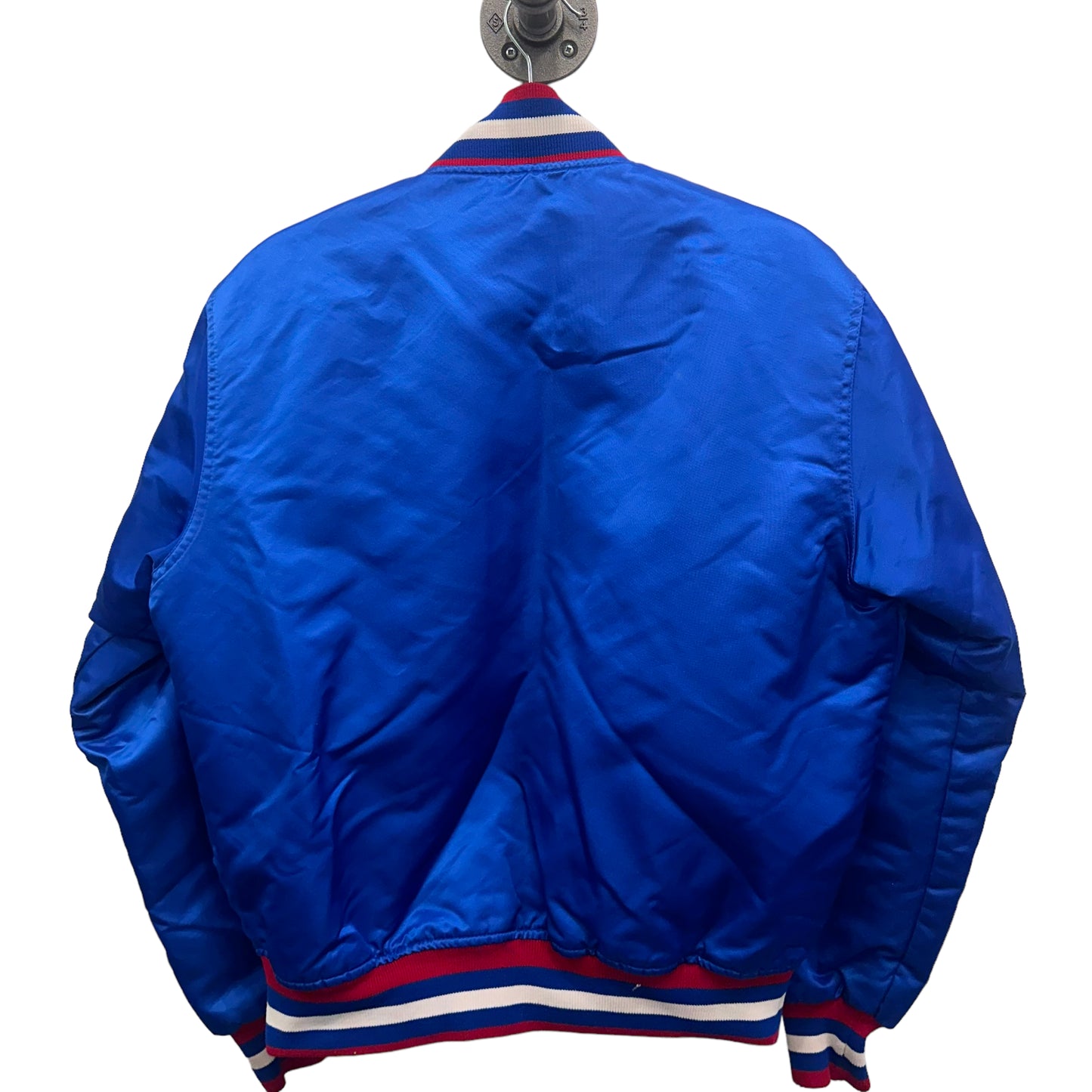 90's Detroit Pistons Satin Bomber Jacket Sz M