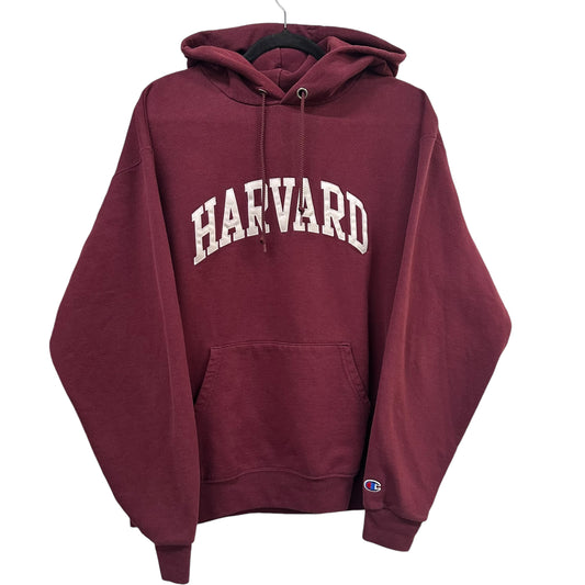 2000s Harvard Champion Hoodie Sz L (A6105)