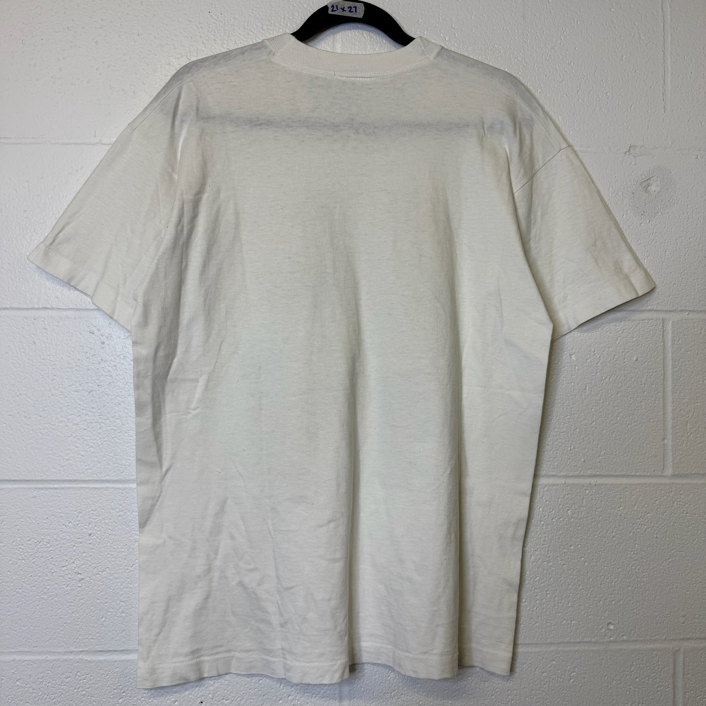 1993 Chicago Bulls Salem Comic NBA T-Shirt Sz L (B2197)