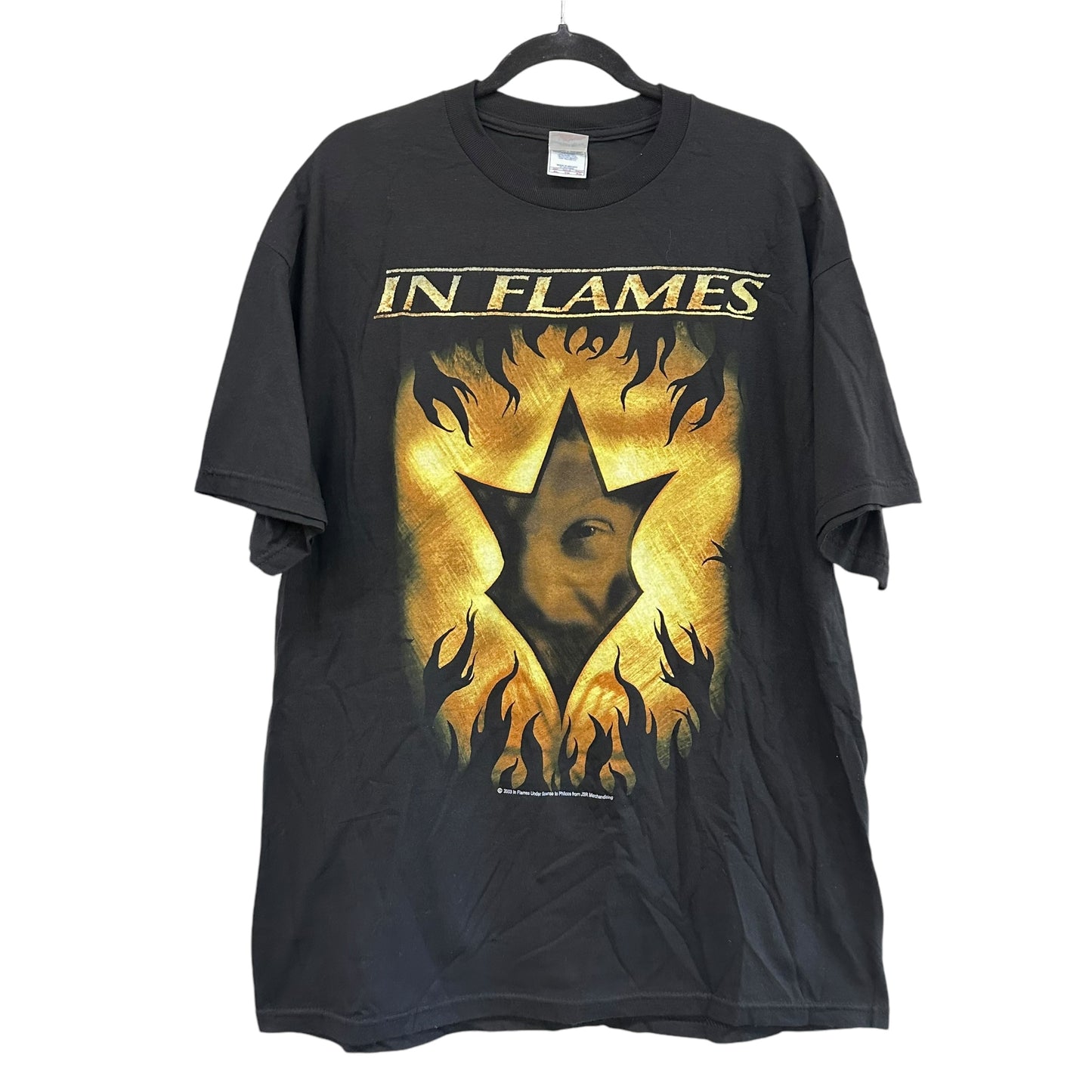 2003 In Flames Concert T-Shirt Sz XL (A7543)