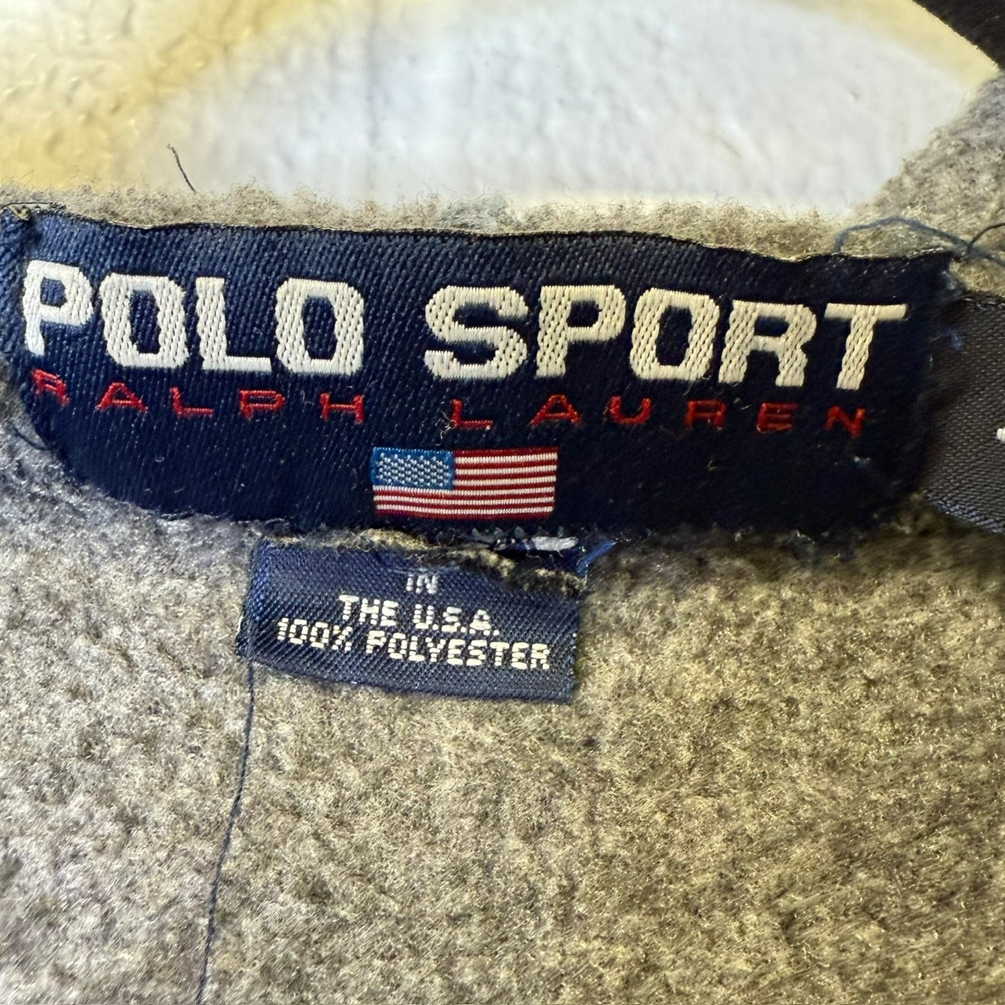 90's Polo Sport USA Hoodie Sz M (B1940)