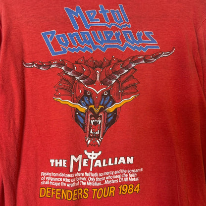 1987 Judas Priest Defenders Tour Long Sleeve Shirt Sz M