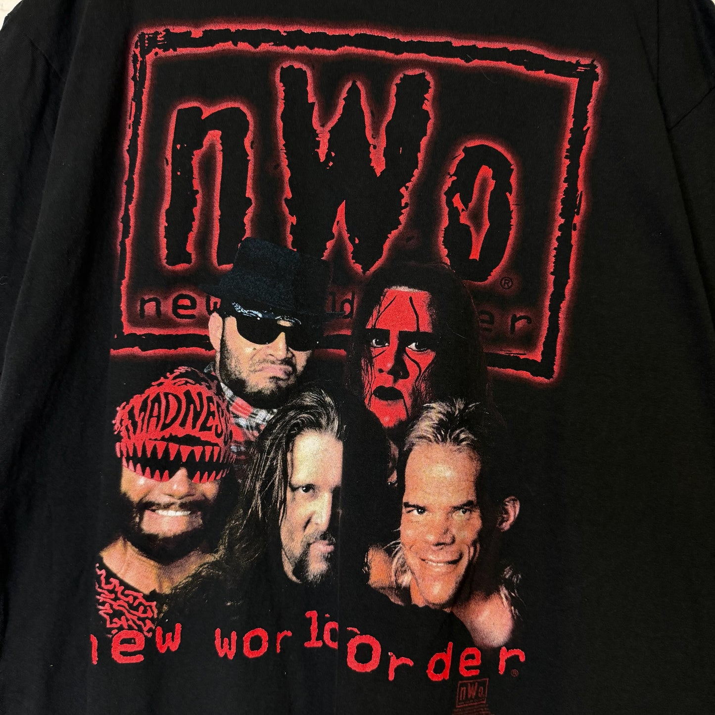 90's NWO Wolfpack WCW T-shirt Sz 2XL (B1728)