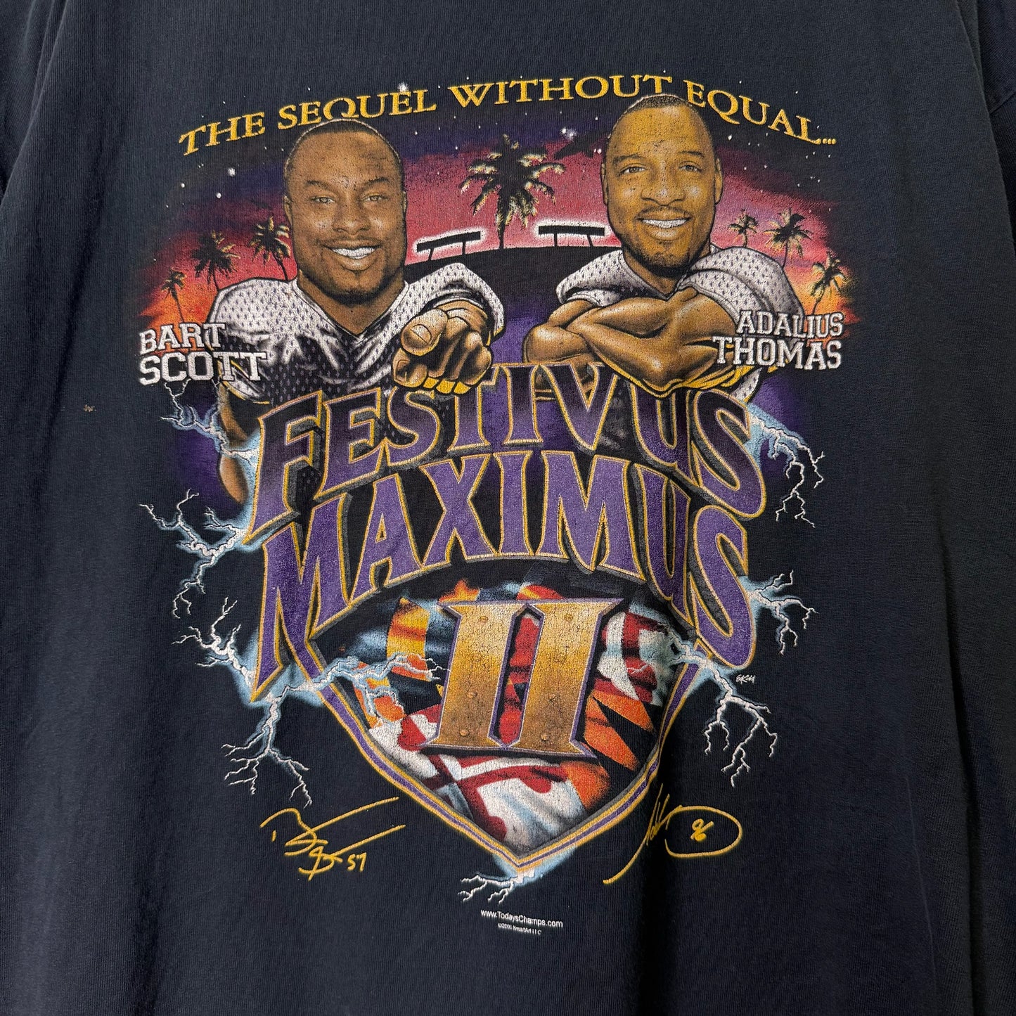 2000s Baltimore Ravens NFL T-shirt Sz 2XL (B1669)