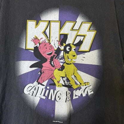 1994 KISS Calling Dr Love T-Shirt Sz L (B1723)