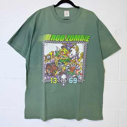 90s Rob Zombie Band T-Shirt Sz XL