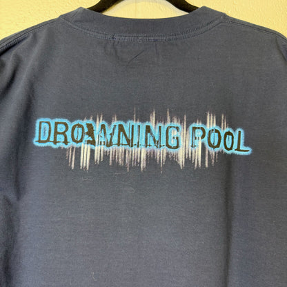 90s Drowning Pool Long Sleeve Band Shirt Sz XL (B2054)