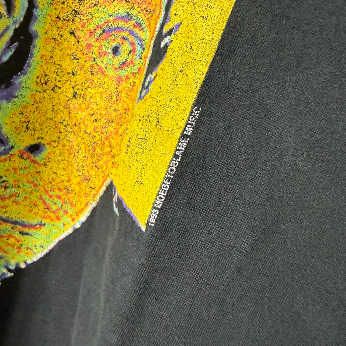 1993 Red Hot Chili Peppers RHCP Thermography Band T-Shirt Sz L