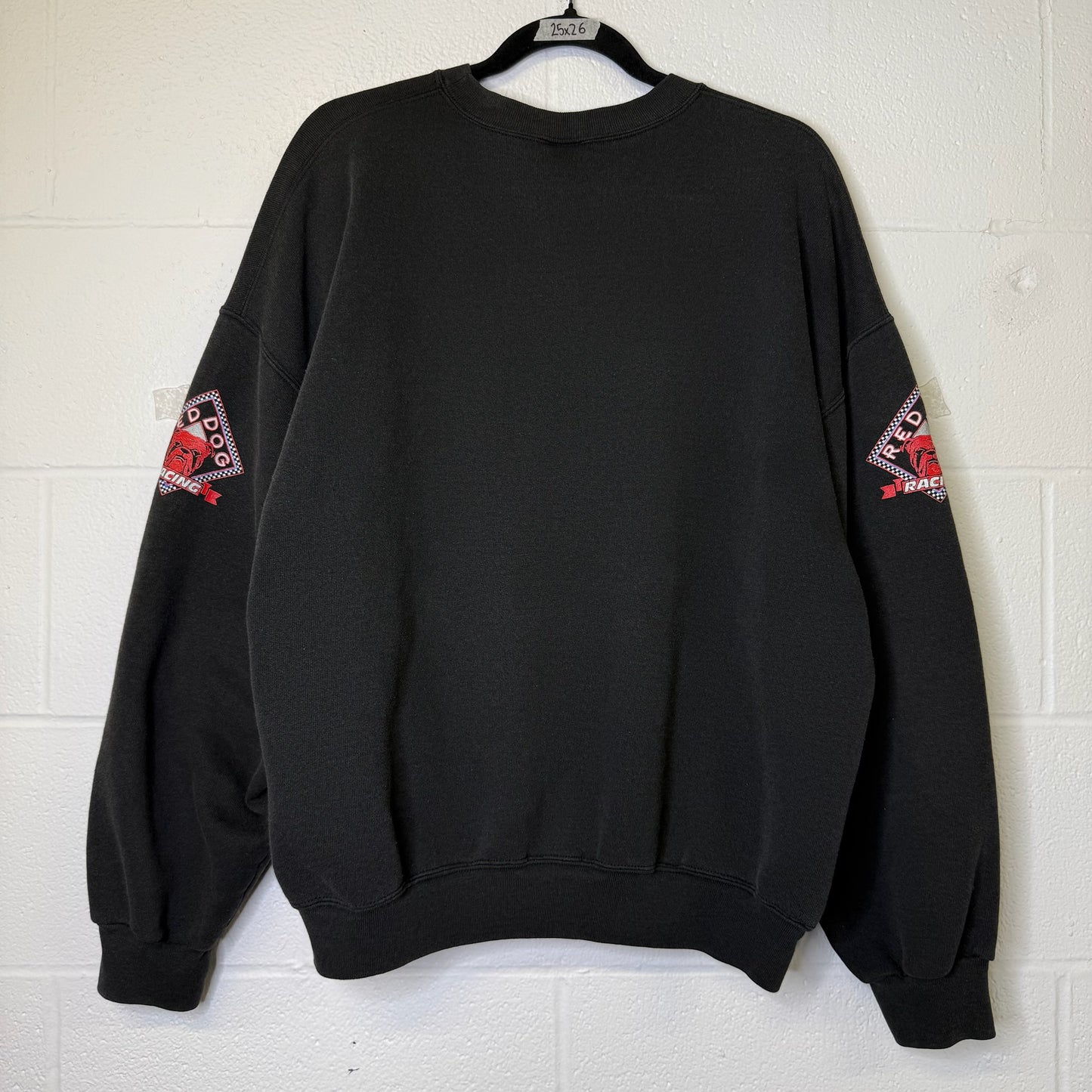 90s Kenny Wallace Red Dog Racing Sweatshirt Sz XL (B2457)