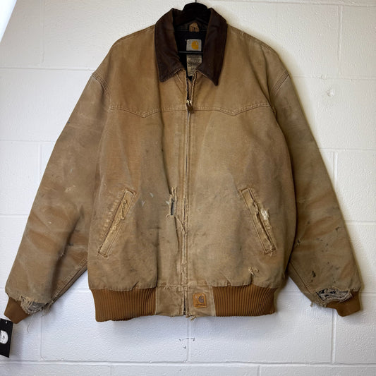 Carhartt Tan Santa Fe Jacket Sz XL (A9752)