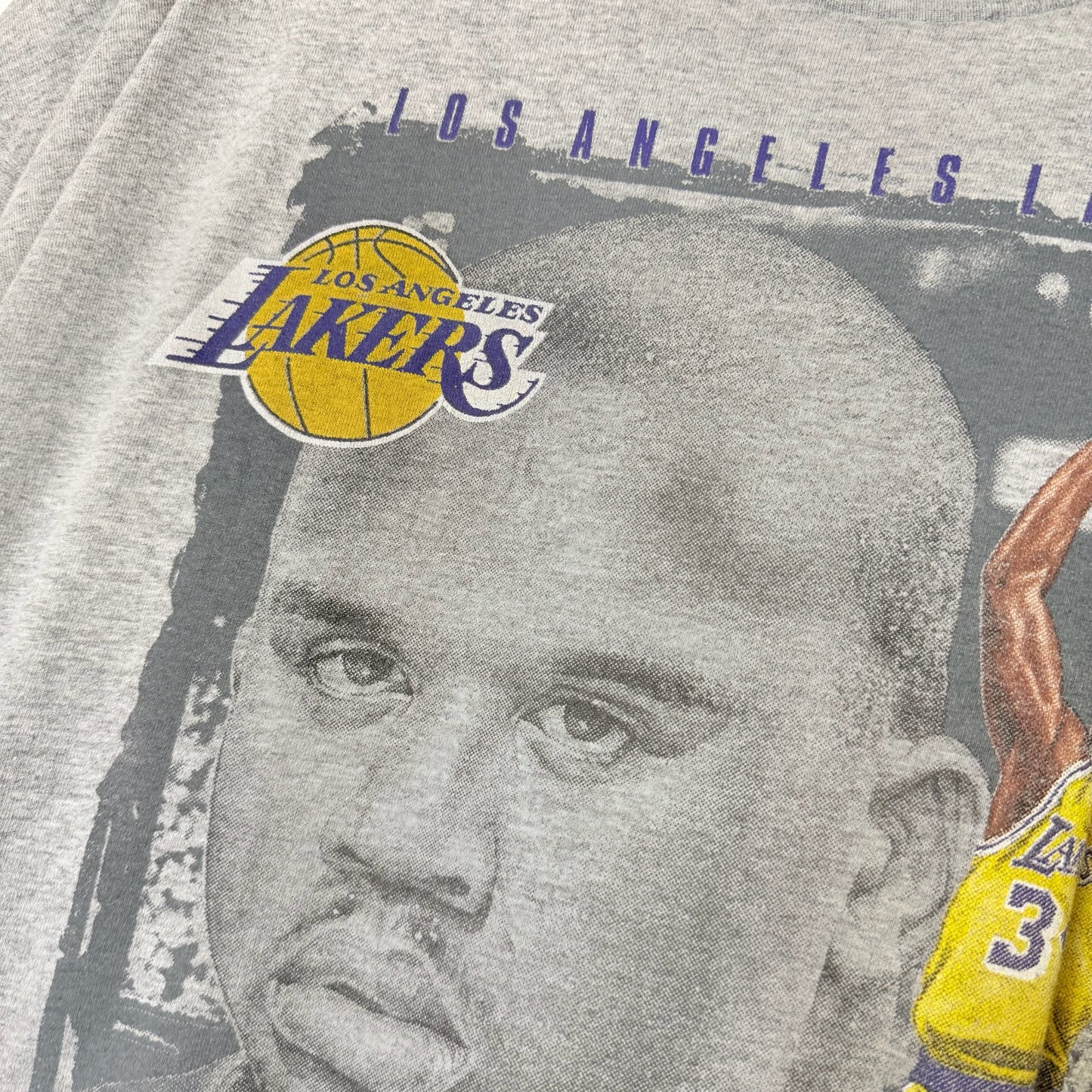 90's Shaq LA Lakers NBA T-Shirt Sz 2XL (B1637)
