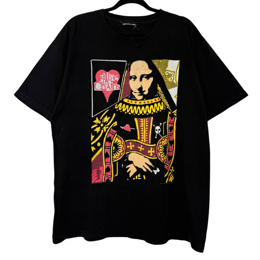 1993 Alice in Chains Queen of Hearts Band T-Shirt Sz XL