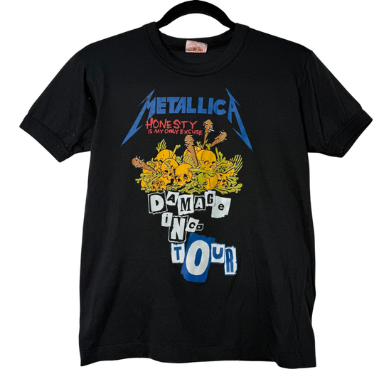 80s Metallica Damage Inc Band T-Shirt Sz S
