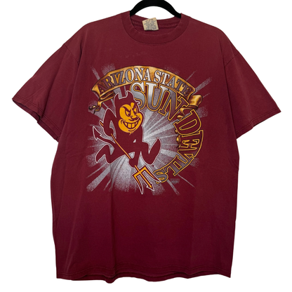 90s Arizona State Sun Devils NCAA T-Shirt Sz XL (B2884)