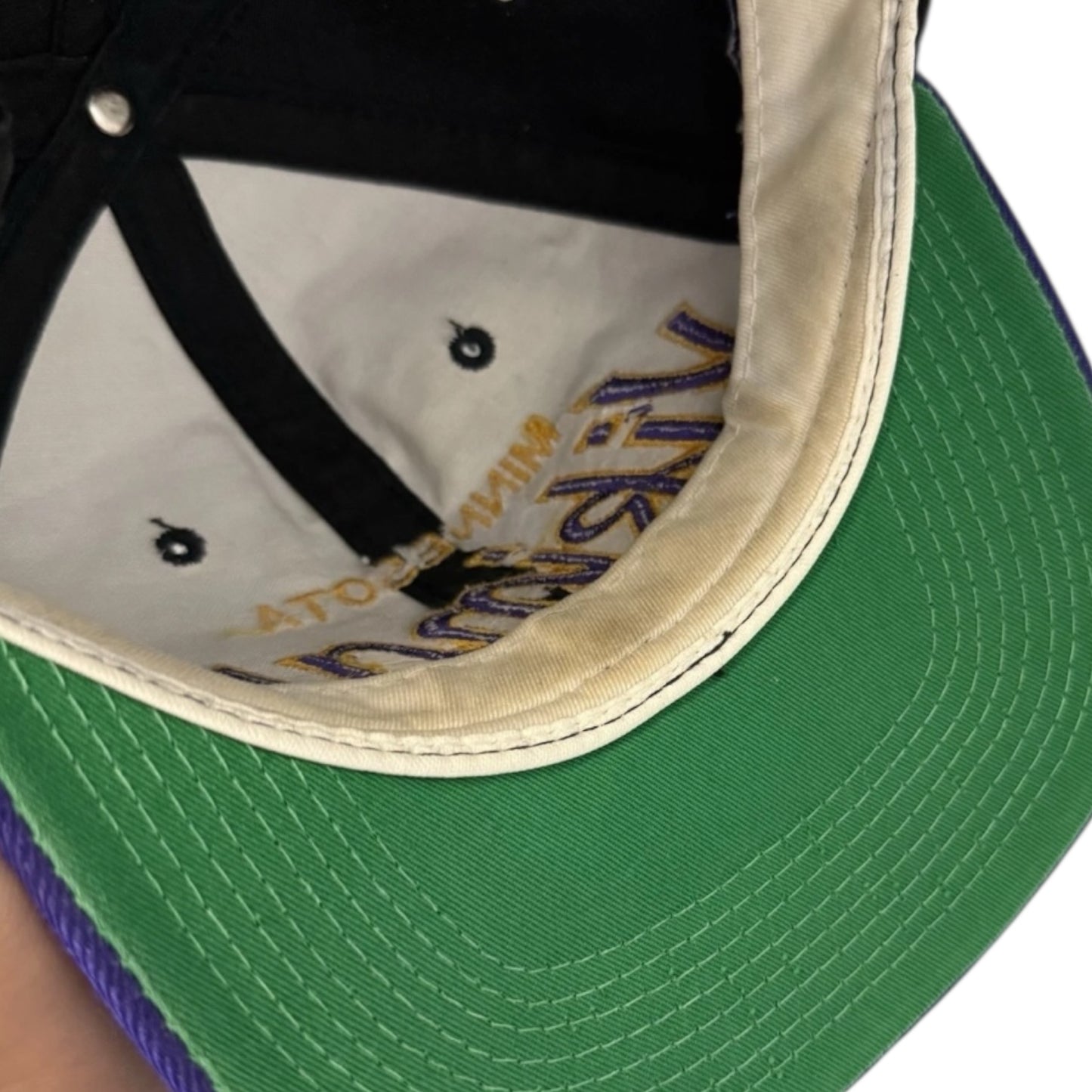 90s Minnesota Vikings Sports Specialties SnapBack Hat