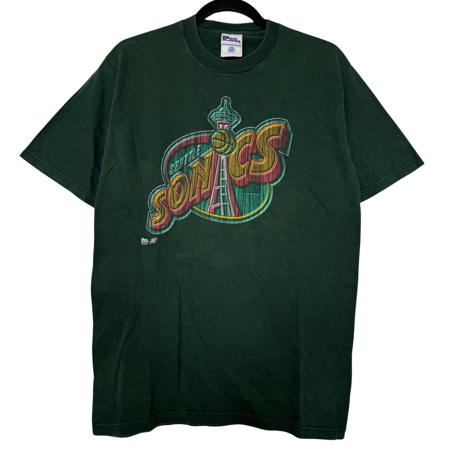 90s Seattle Supersonics NBA T-Shirt (B2976)