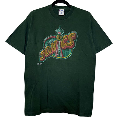 90s Seattle Supersonics NBA T-Shirt (B2976)