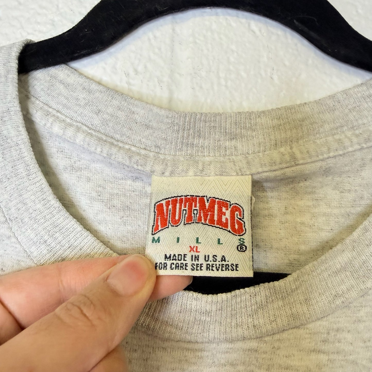 90's Milwaukee Bucks Nutmeg Breakthrough T-Shirt Sz XL (B2076)