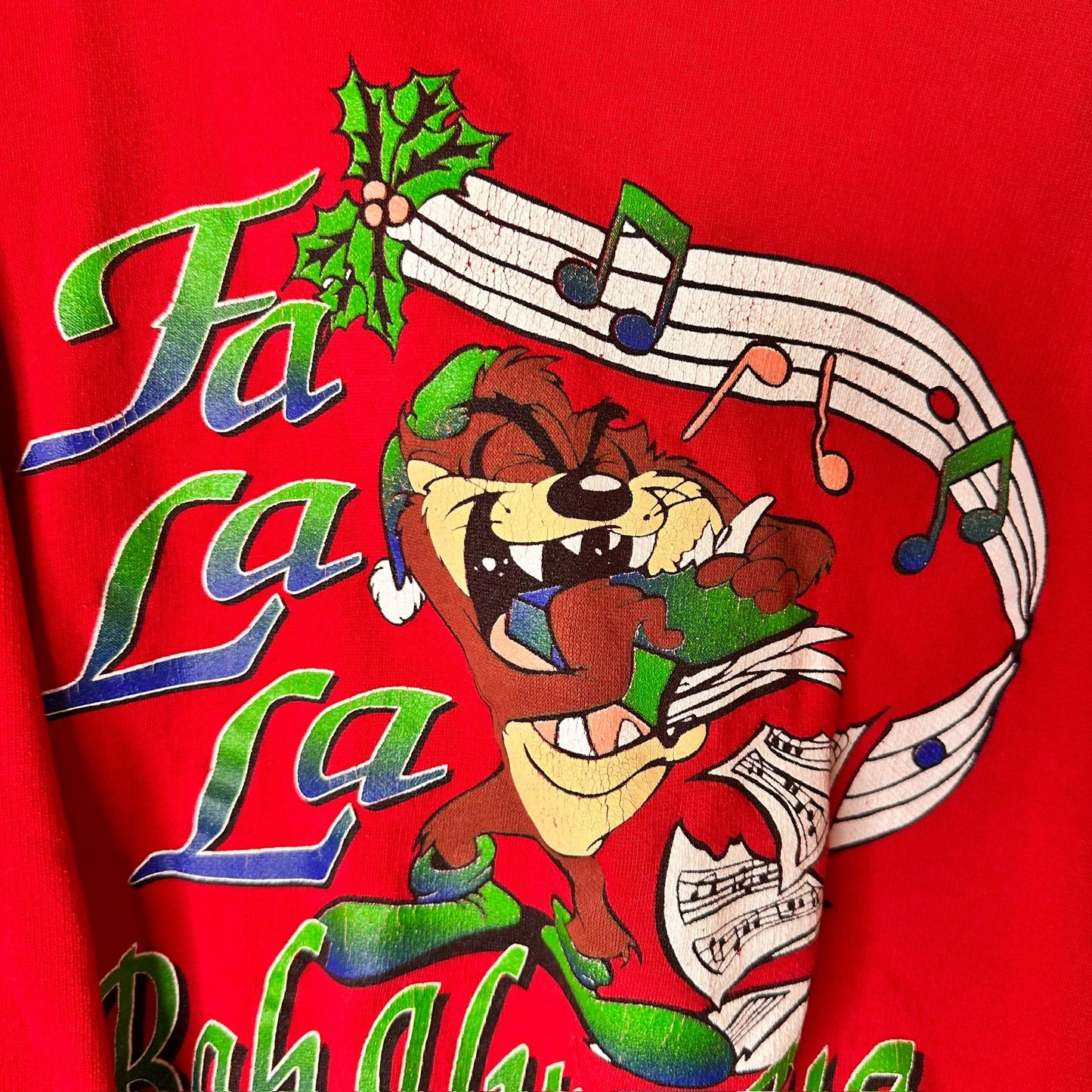 1996 Tasmanian Devil Christmas Crewneck (A7984)