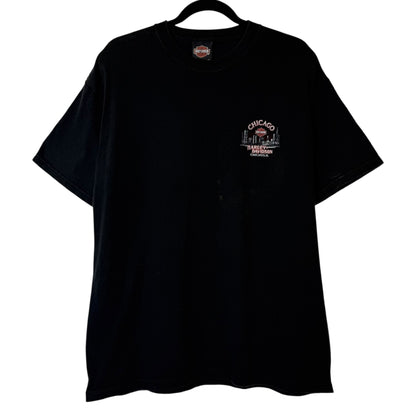 2005 Harley Davidson Chicago T-shirt Sz L (B586)