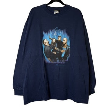 90s Drowning Pool Long Sleeve Band Shirt Sz XL (B2054)