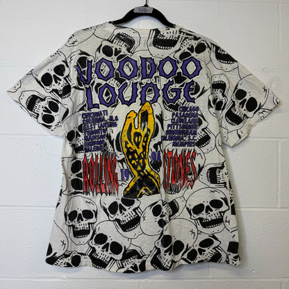 1994 Rolling Stones Voodoo Lounge T-Shirt Sz L (B363)