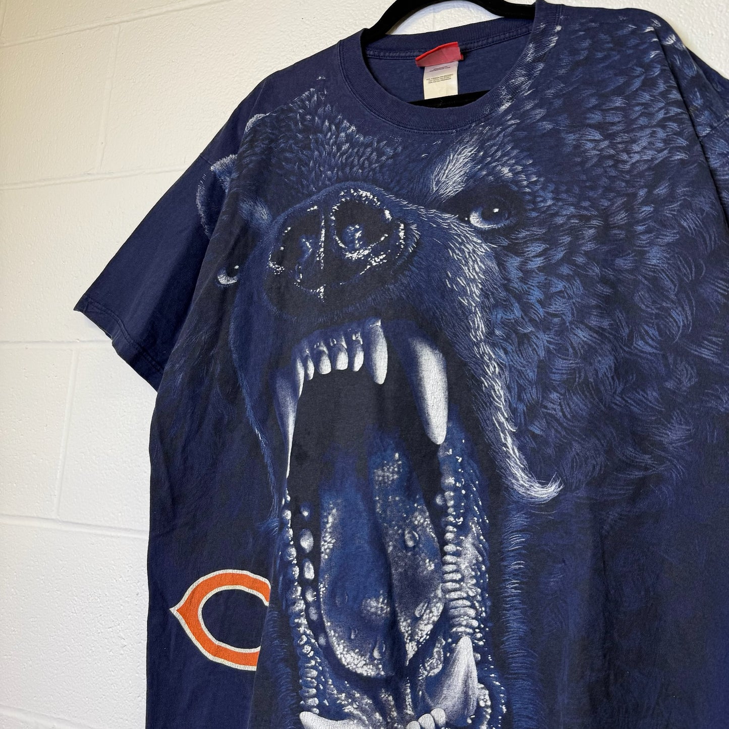 90s Chicago Bears NFL T-Shirt Sz L (B2113)