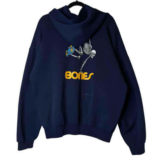 90s Bones Powell Peralta Skateboarding Hoodie Sz XL (B2376)