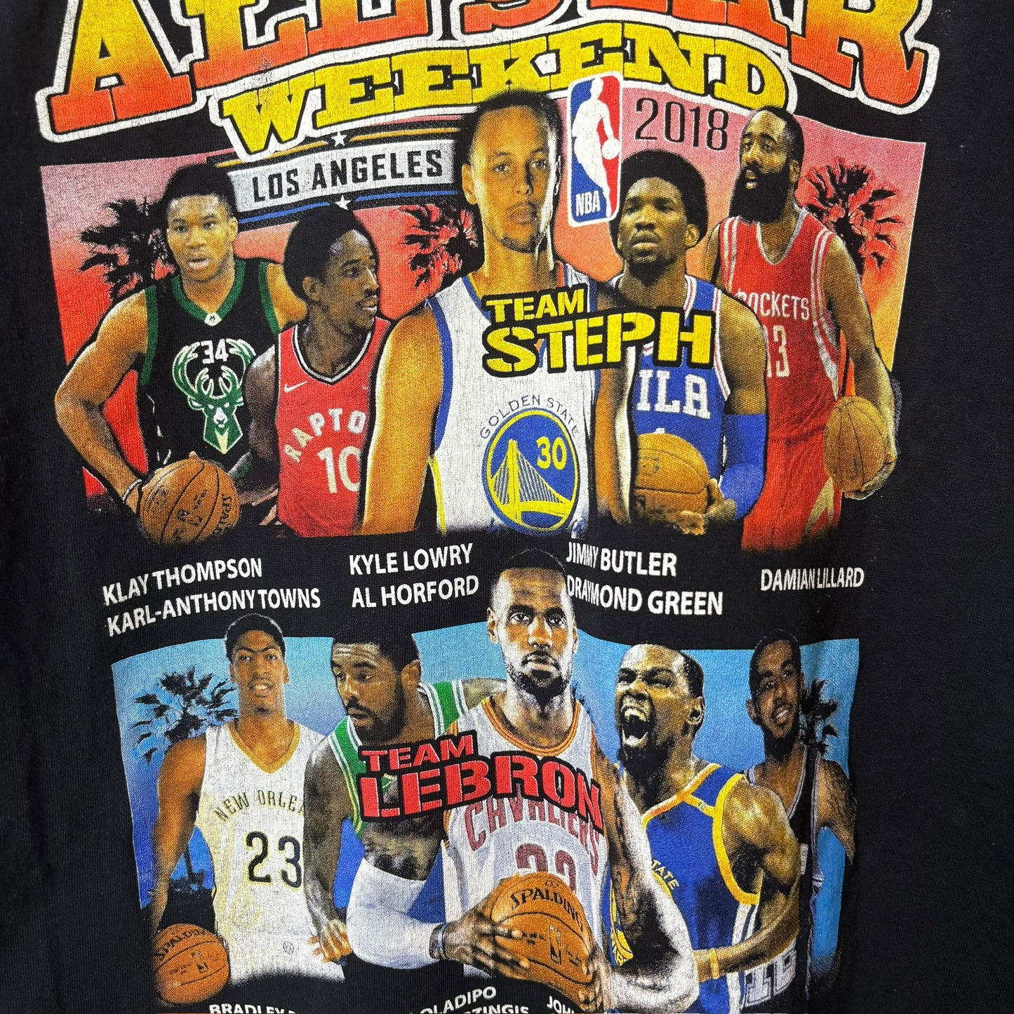 2018 NBA All Star T-shirt Sz XL (A7307)