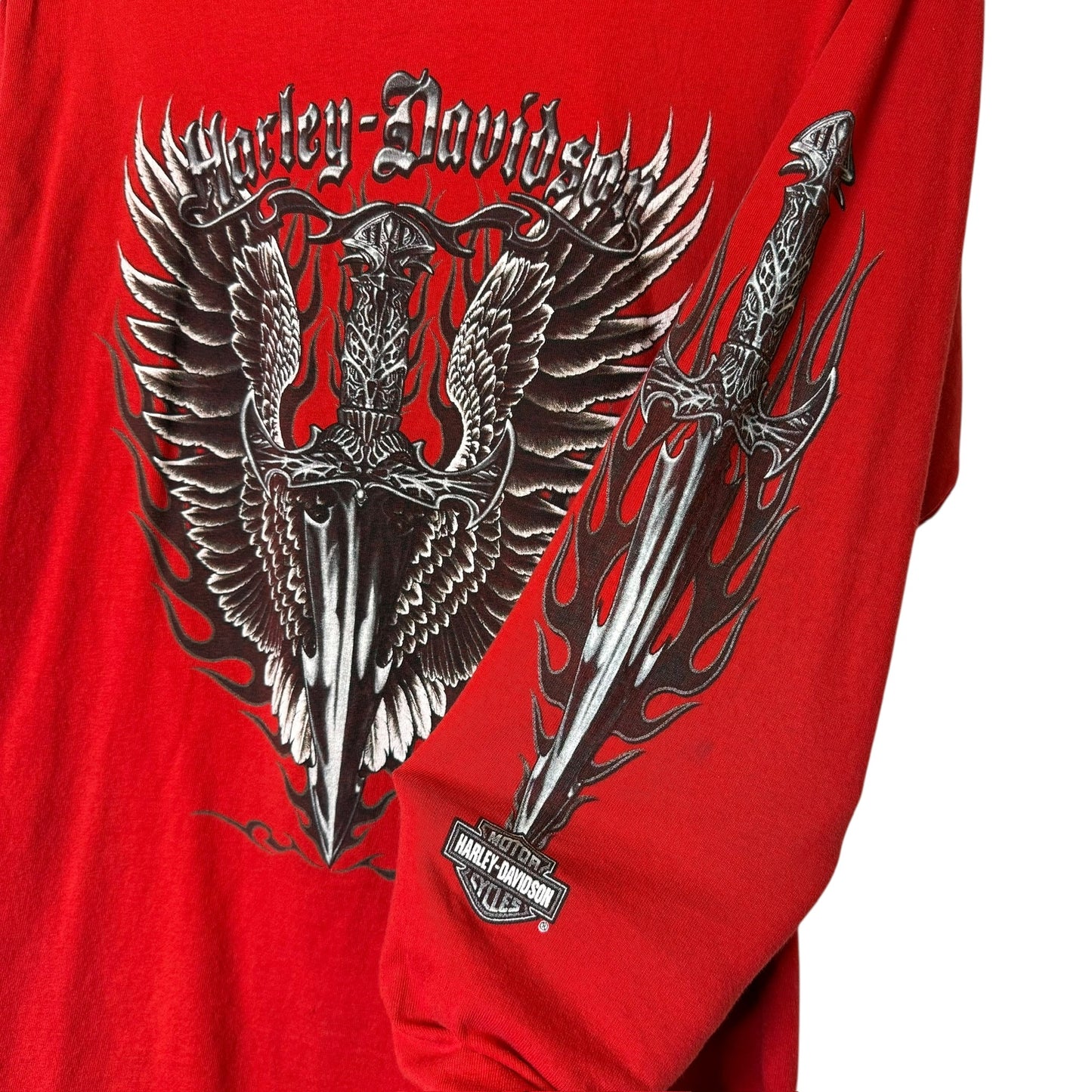 2004 Harley Davidson Kane's Calgary Long Sleeve Sz S (B039)