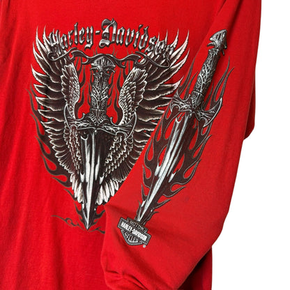 2004 Harley Davidson Kane's Calgary Long Sleeve Sz S (B039)