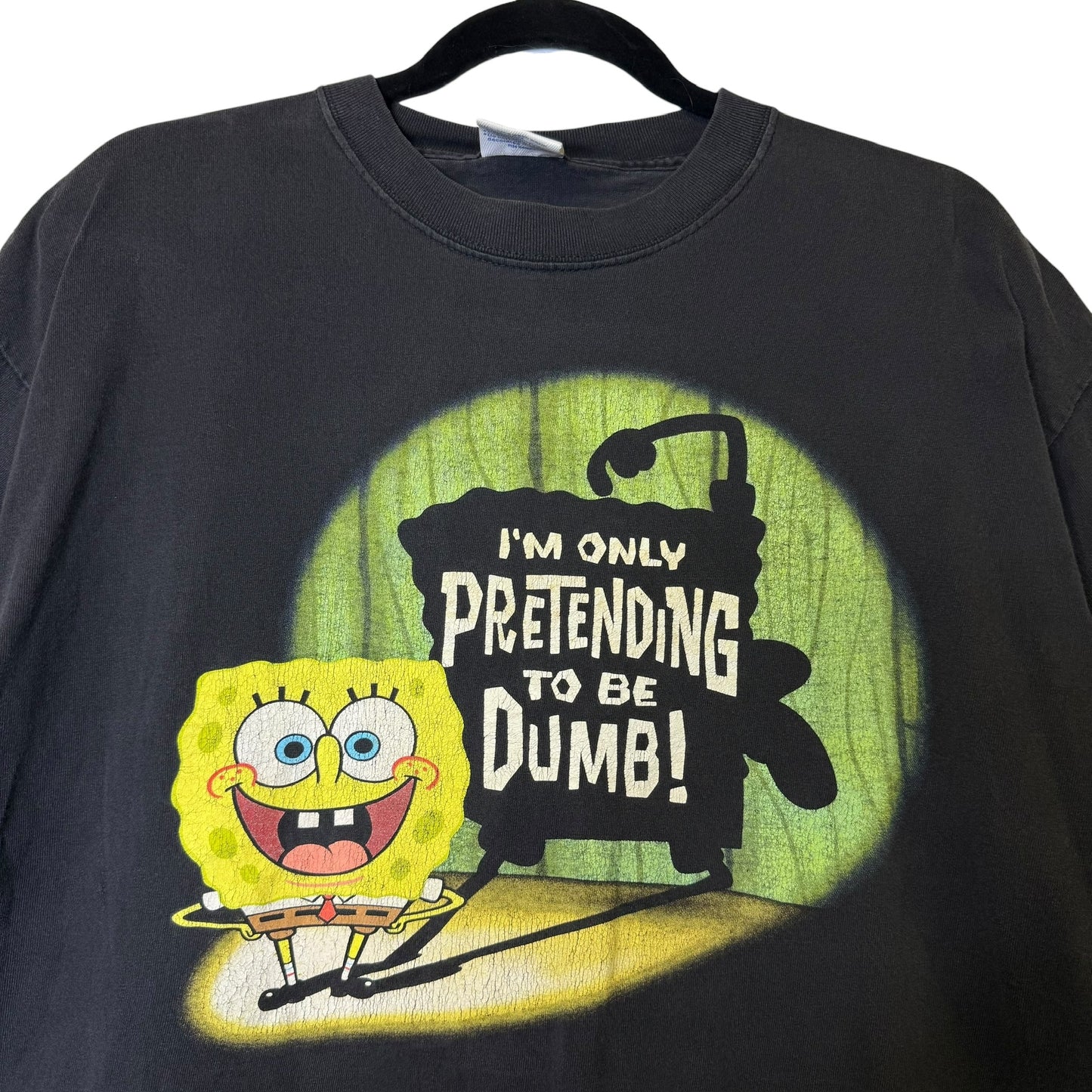 2000s Spongebob T-Shirt Sz L (B1912)