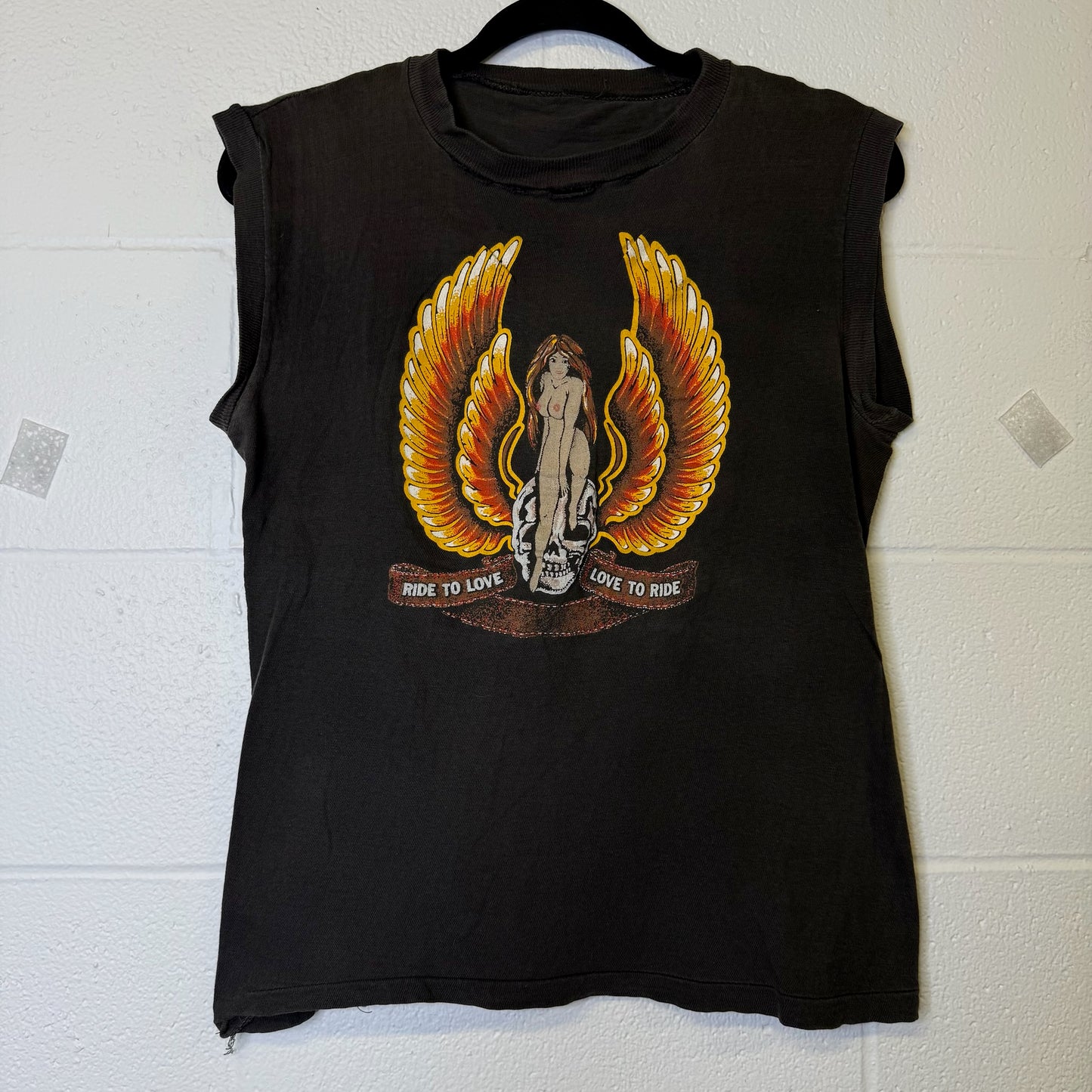 70's Harley Davidson Ride to Love T-Shirt Sz M (B1704)