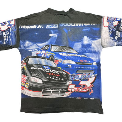 90s Dale Earnhardt NASCAR T-Shirt Sz XL (A6026)