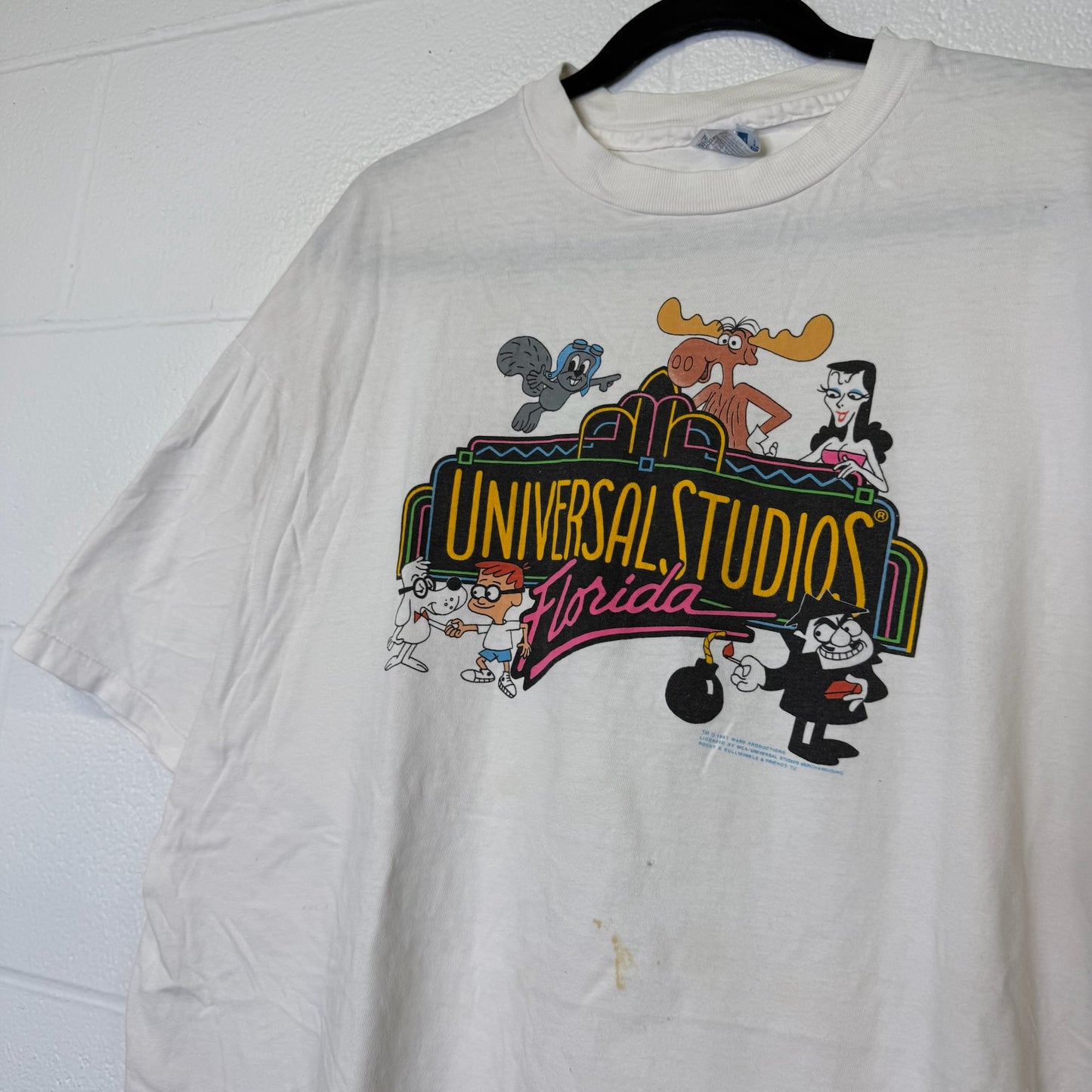 1991 Universal Studios Florida T-shirt Sz XXL (B2928)