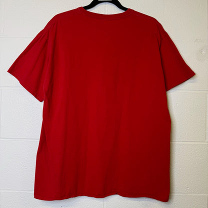 2000s White Stripes T-Shirt Sz L (B2247)