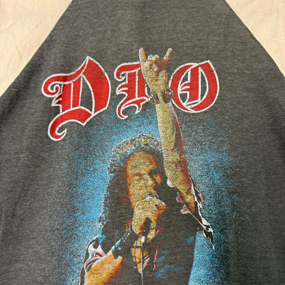 80s DIO "The Evil Eye" Band Raglan