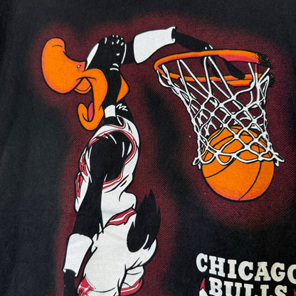 1994 Daffy Duck Chicago Bulls NBA T-Shirt Sz XL (B2169)