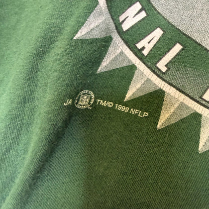 1999 New York Jets NFL T-Shirt Sz L (B2993)