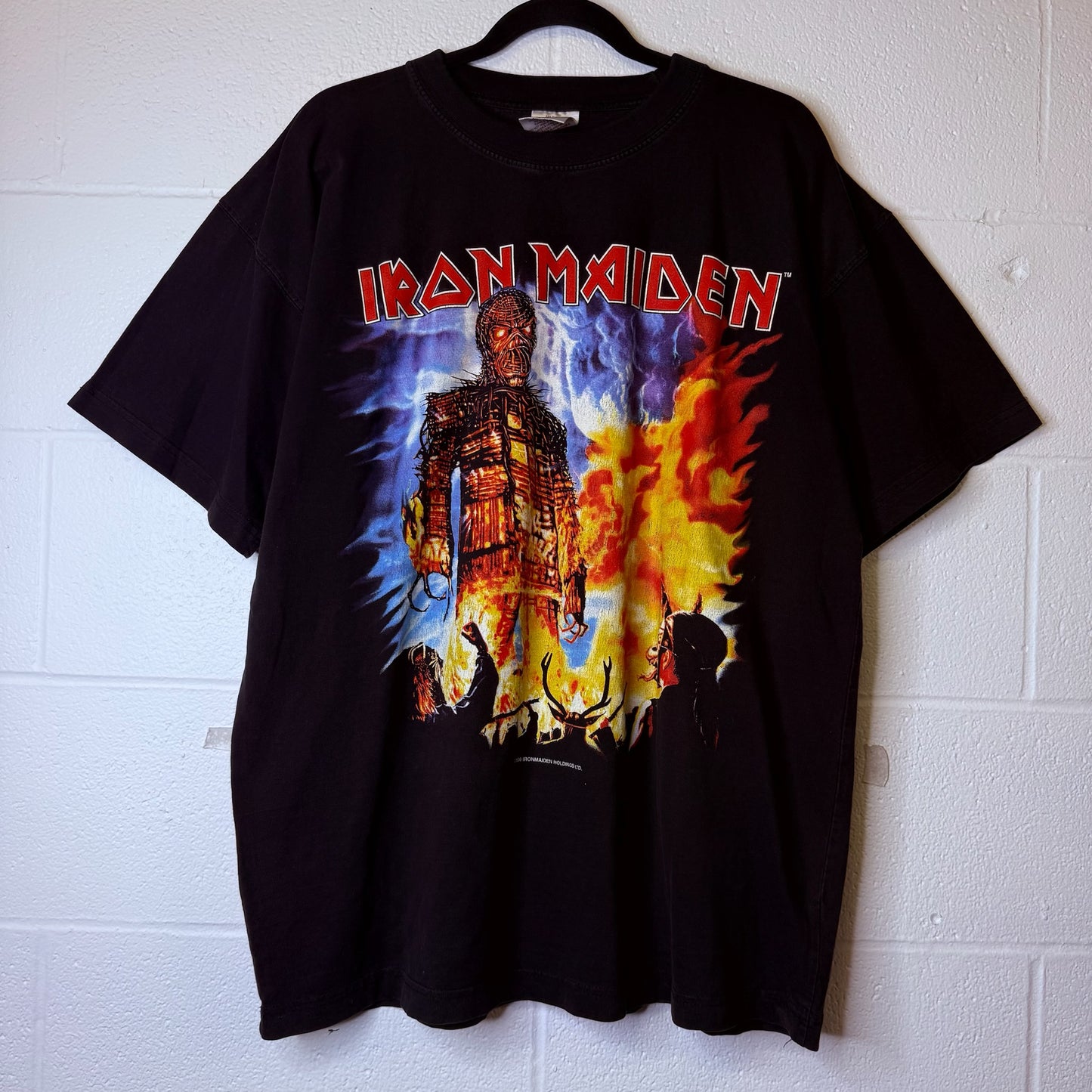2000 Iron Maiden Tour T-Shirt Sz XL (B2383)