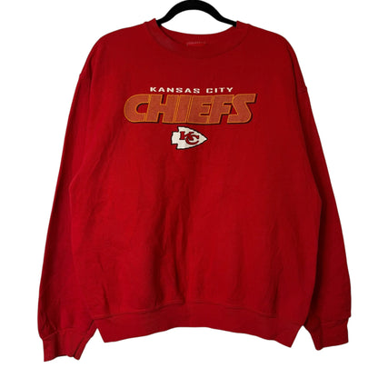 2000s Kansas City Chiefs Crewneck Sz YXL (B1936)