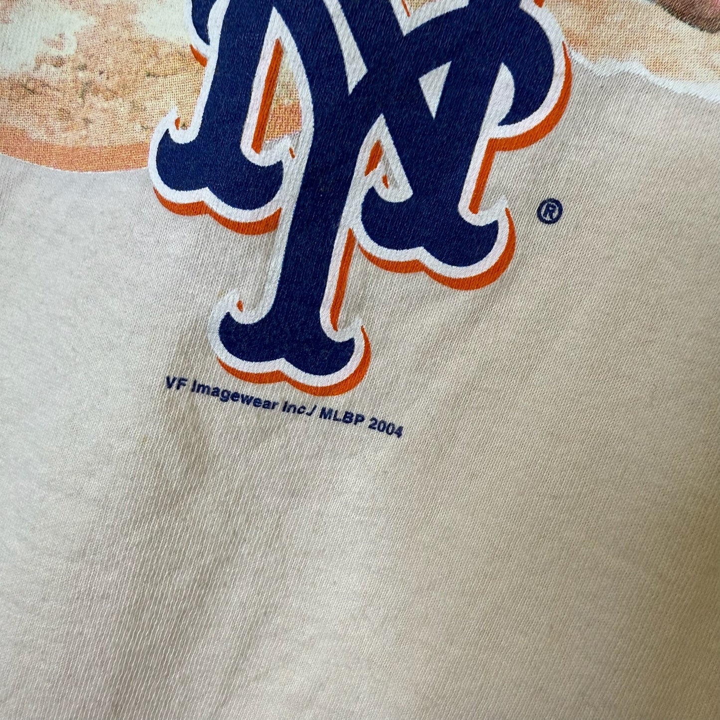 2004 New York Mets MLB T-shirt Sz XL (B642)
