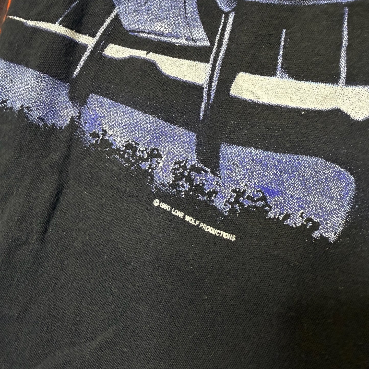 1990 ZZ Top Tour T-shirt Sz L (B401)